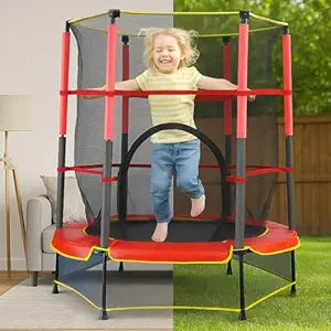Kids Trampoline – 5 Feet with Safety Net