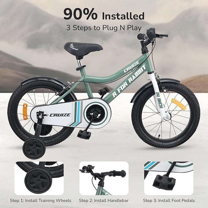 Bicycle for Kids – 14 Inch with Training Wheels