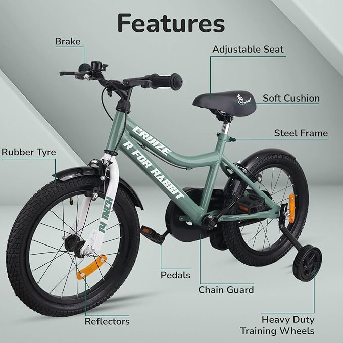Bicycle for Kids – 14 Inch with Training Wheels