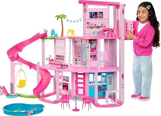 Barbie Dream Dollhouse – 3 Floors with Furniture