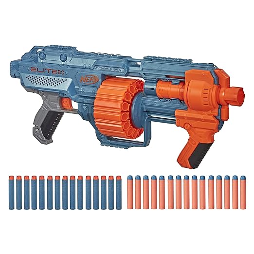 Nerf Elite Blaster Gun with 20 Darts