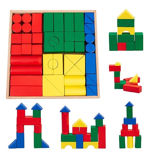 Wooden Educational Building Blocks